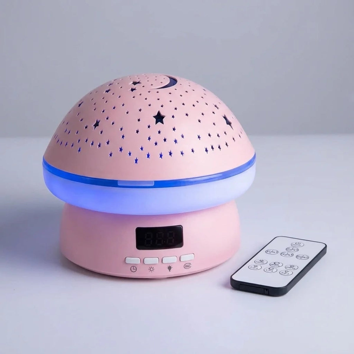 Star Projector Lamp With Remote Control And Rotating Display - Image 2