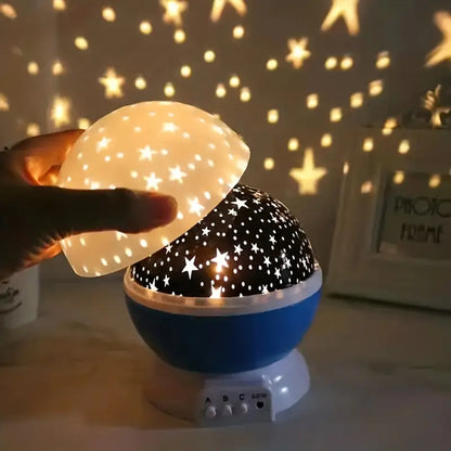 Star Projector Night Lamp With Rotating Dome And Colour Control - Image 2