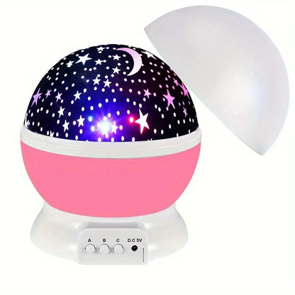Star Projector Night Lamp With Rotating Dome And Colour Control - Image 8