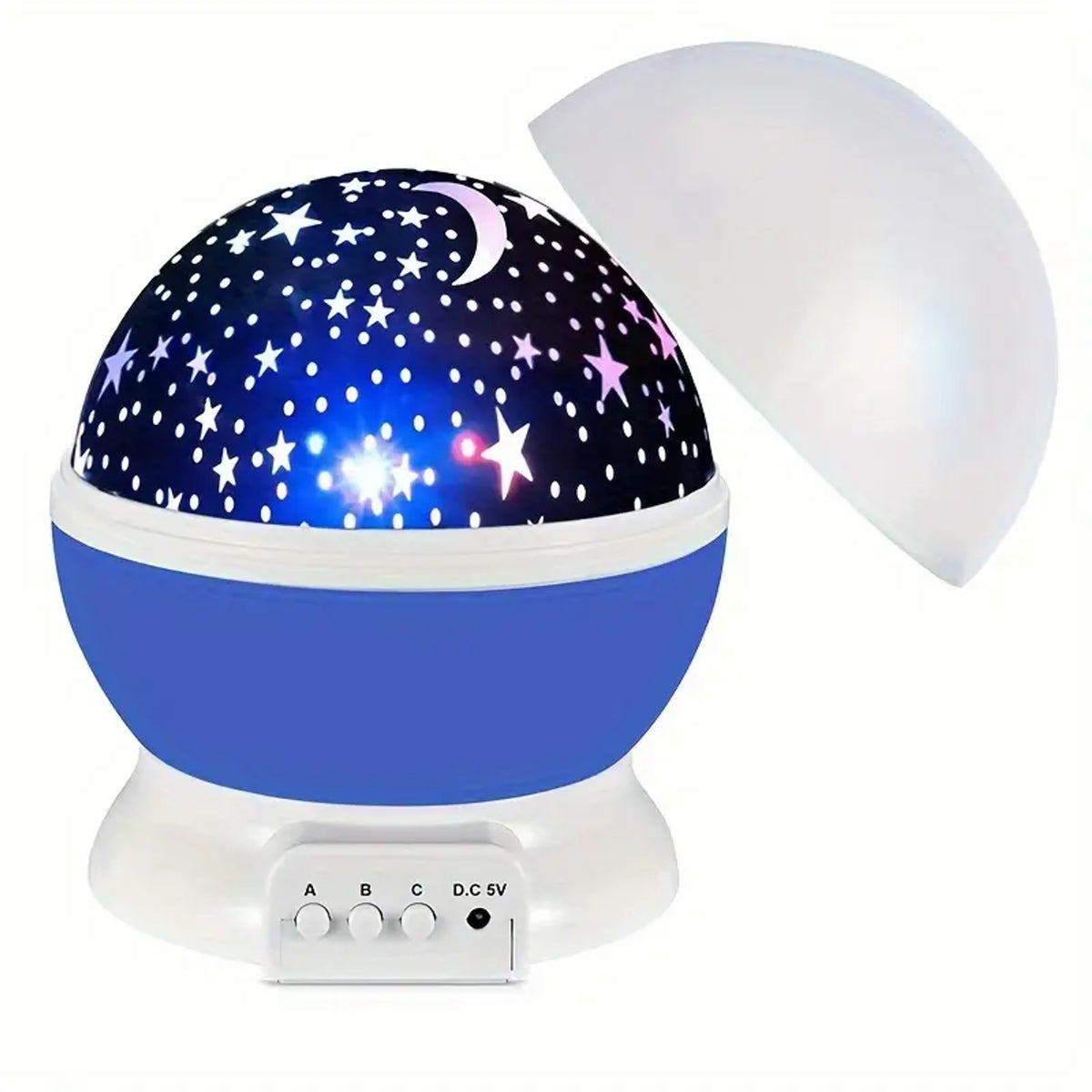 Star Projector Night Lamp With Rotating Dome And Colour Control - Image 7