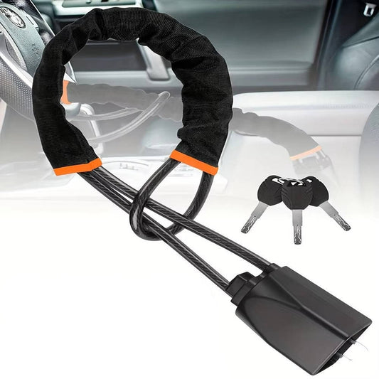 Steering Wheel Lock With DUAL SYSTEM - Image 1