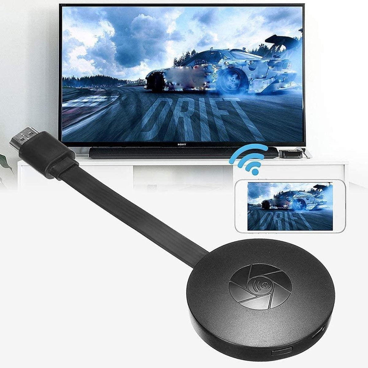 Streamer HDMI Wireless Visioncast One Full HD 1080P Plug-And-Play Streaming For Movies Presentations And Games - Image 5
