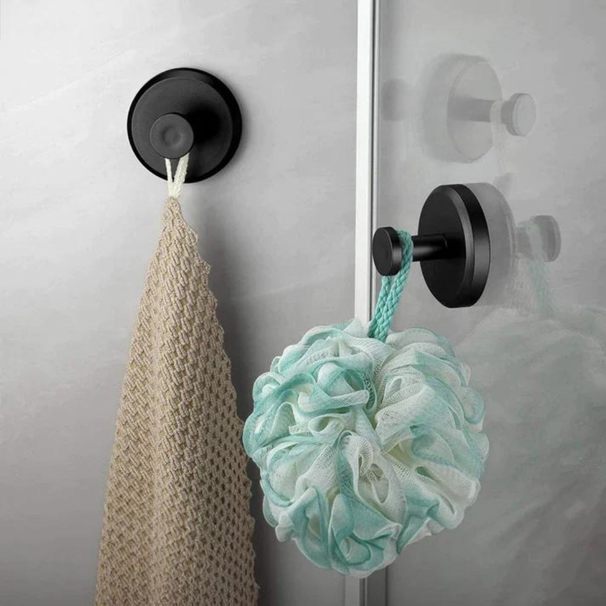 Suction Hooks For Bathroom & Kitchen Instant Grip No Drilling Wall Hooks - Image 6