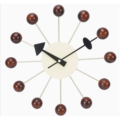 Sunburst Wall Clock With Silent Quartz Movement - Image 9