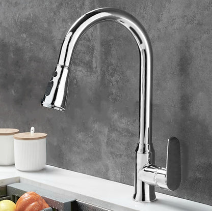 Swivelux Elegant Kitchen Faucet With Pull-Out Spray Head And 360° Rotation - Image 9