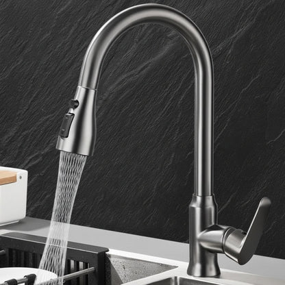 Swivelux Elegant Kitchen Faucet With Pull-Out Spray Head And 360° Rotation - Image 5