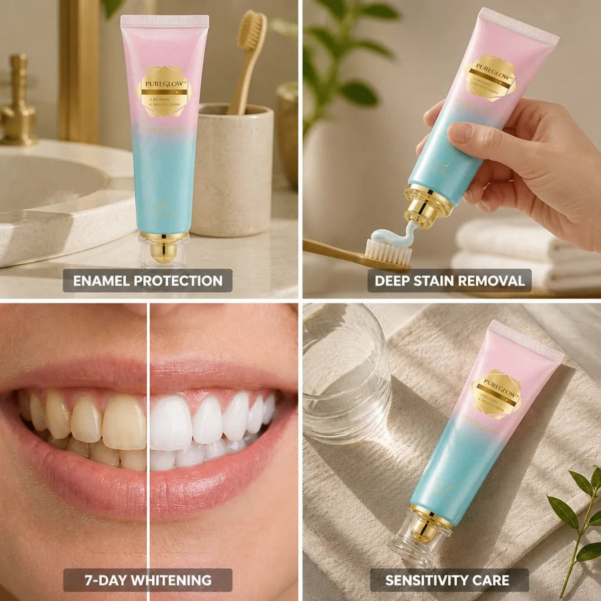Teeth Whitening Kit With Niacinamide Enamel Care For Visible Results In 7 Days - Image 3