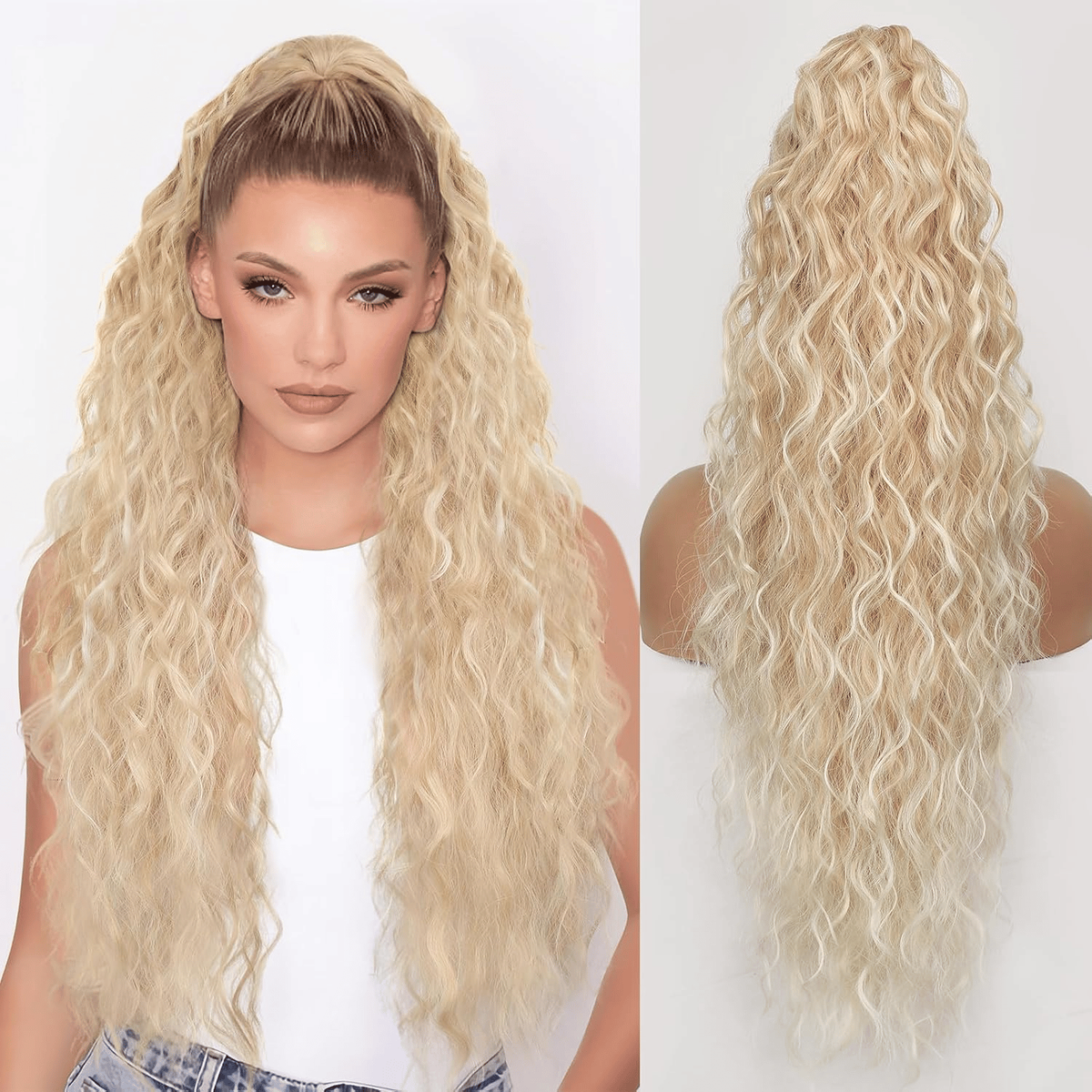 The Silkipony Drawstring Ponytail Extension For Instant Voluminous Hair - Image 4