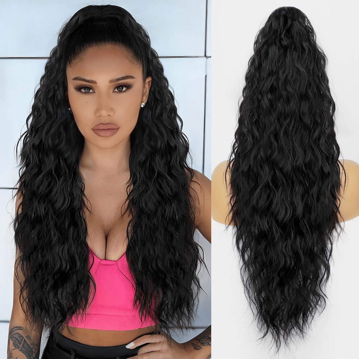 The Silkipony Drawstring Ponytail Extension For Instant Voluminous Hair - Image 6