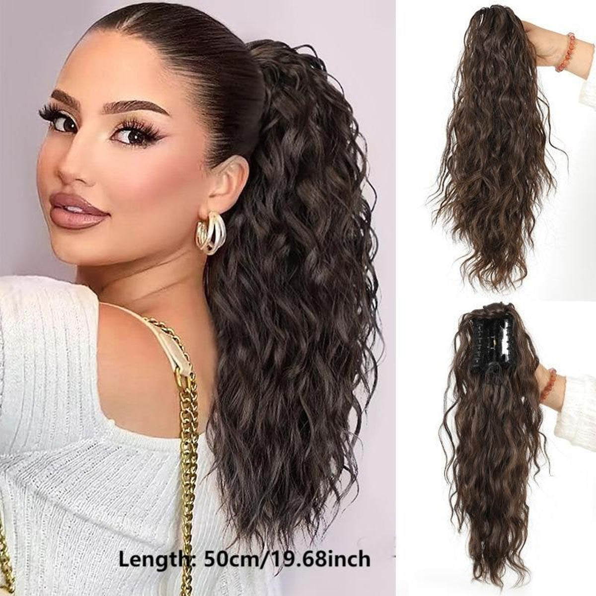 The Silkipony Drawstring Ponytail Extension For Instant Voluminous Hair - Image 9