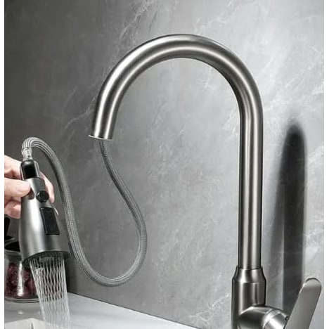 Touch Kitchen Faucet With Pull-Out Spray Head Single-Lever Control - Image 4