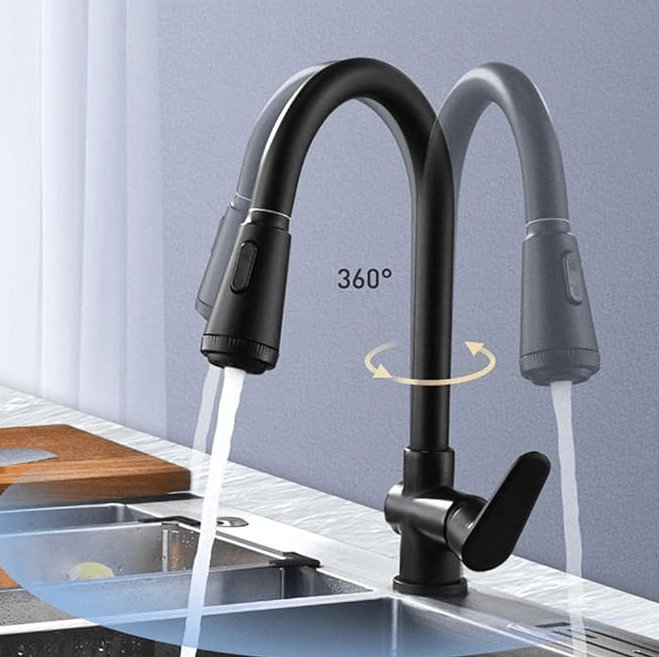 Touch Kitchen Faucet With Pull-Out Spray Head Single-Lever Control - Image 6