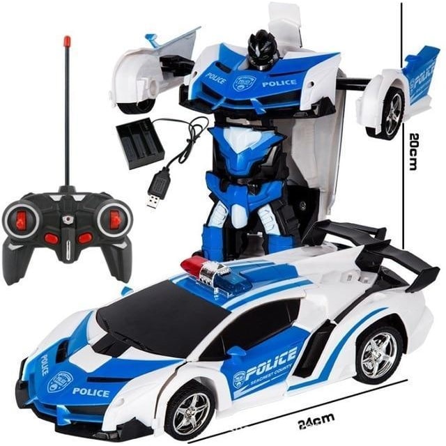 Transformer Remote Control Car With 2-in-1 Robot Mode For Kids - Image 5