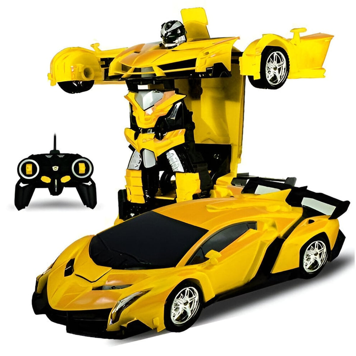 Transformer Remote Control Car With 2-in-1 Robot Mode For Kids - Image 1