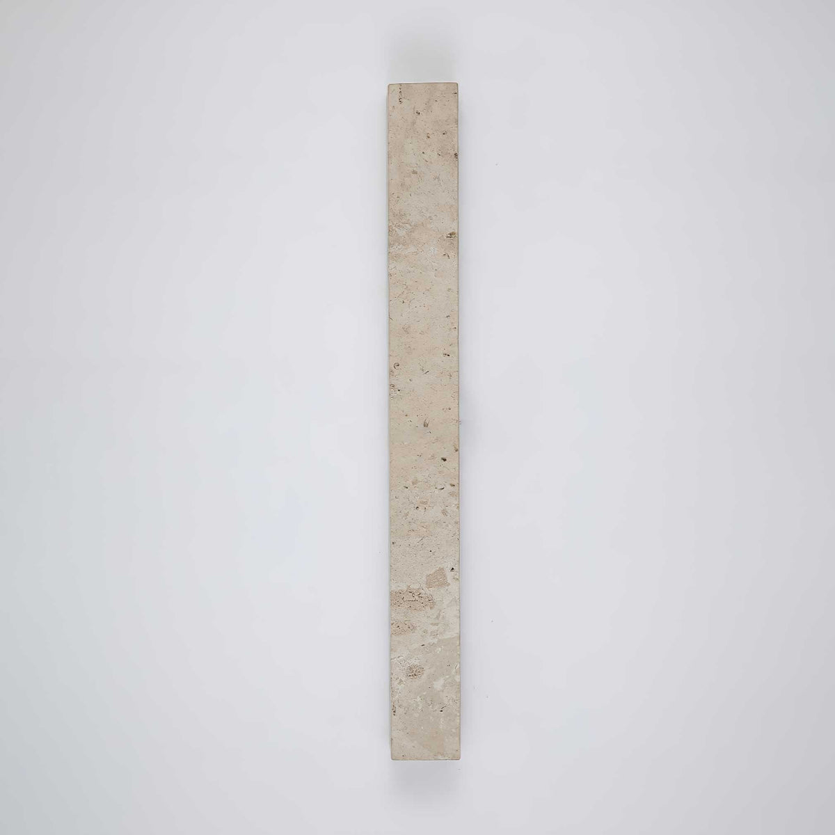 Travertine Wall Light With Rectangular Stone Body - Image 6