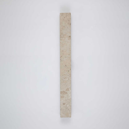 Travertine Wall Light With Rectangular Stone Body - Image 6