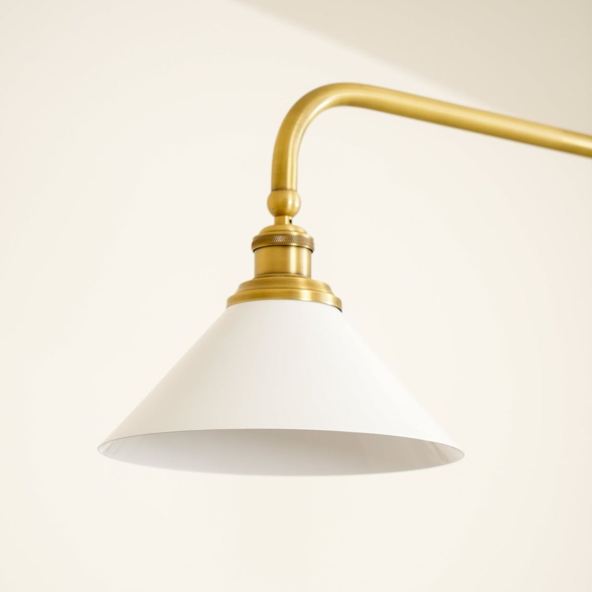 Two-Head Pendant Light with White Shades - Image 37