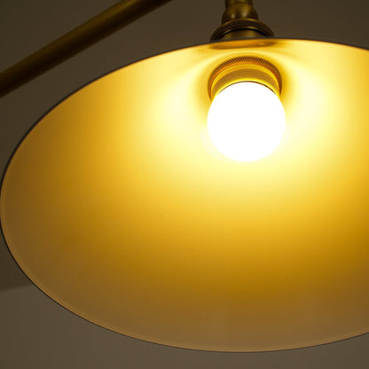 Two-Head Pendant Light with White Shades - Image 38