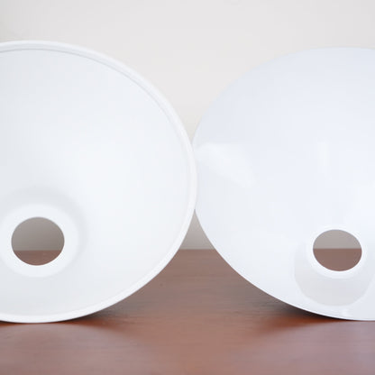 Two-Head Pendant Light with White Shades - Image 52