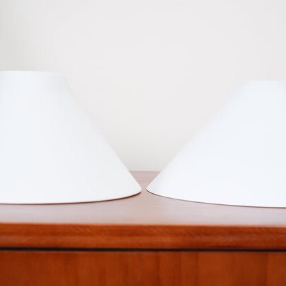 Two-Head Pendant Light with White Shades - Image 53