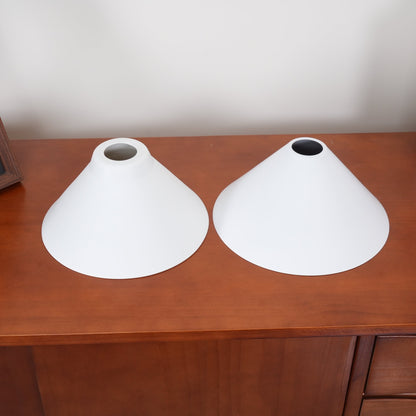 Two-Head Pendant Light with White Shades - Image 57