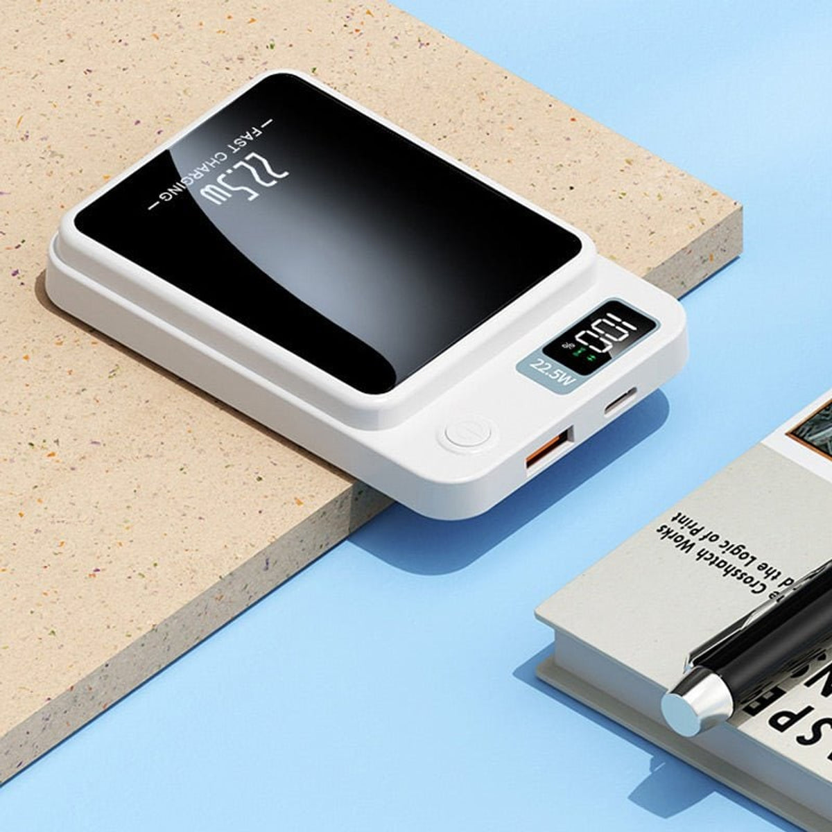 Ultra-Slim 20000mAh Mobile Charging Power Bank - Image 2