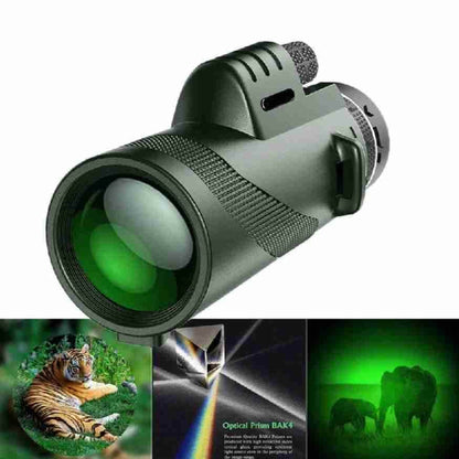 Ultra-Zoom Monocular Telescope 600x HD Lens Compact For Hiking & Birdwatching - Image 10