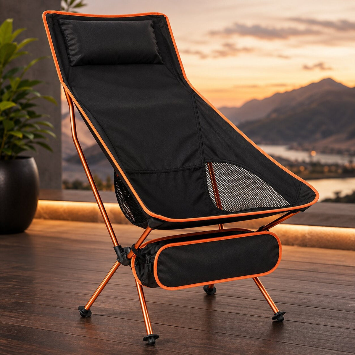 Ultralight Quick Setup Reclining Folding Camping Chair - Image 3