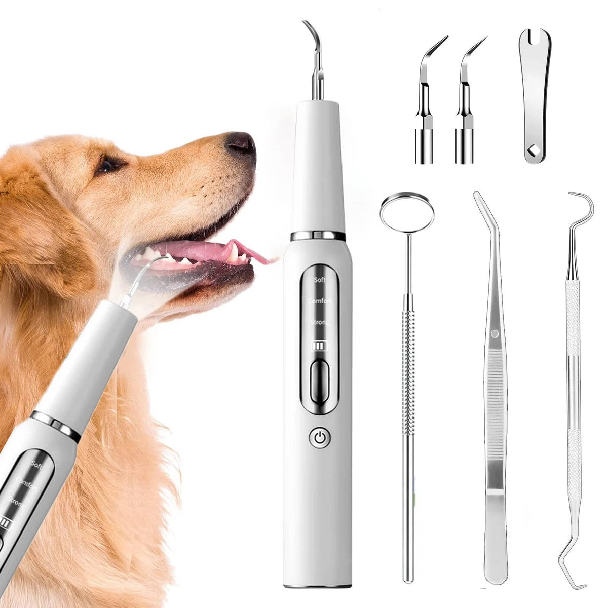 Ultrasonic Dog Dental Cleaner For Plaque And Tartar Removal At Home - Image 1