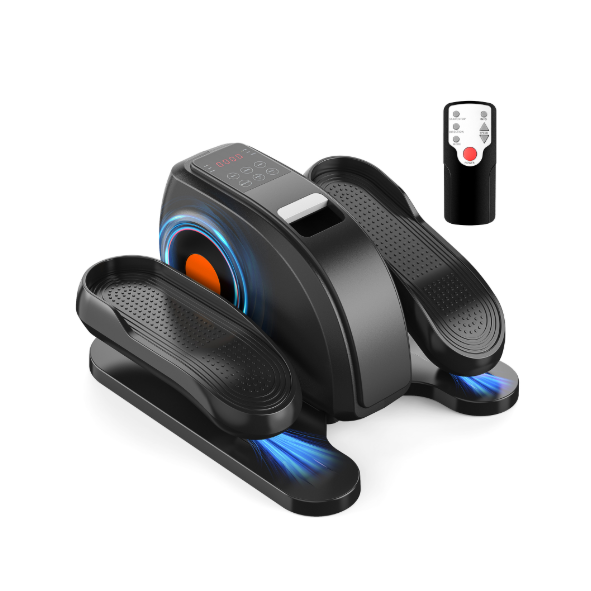 Under Desk Elliptical Machine With LED Monitor And Remote Control For Home Office - Image 2