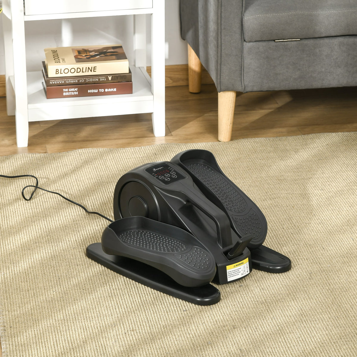 Under Desk Elliptical Machine With Remote Control And LCD Display For Home And Office Use - Image 5