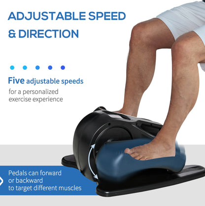 Under Desk Elliptical Machine With Remote Control And LCD Display For Home And Office Use - Image 9