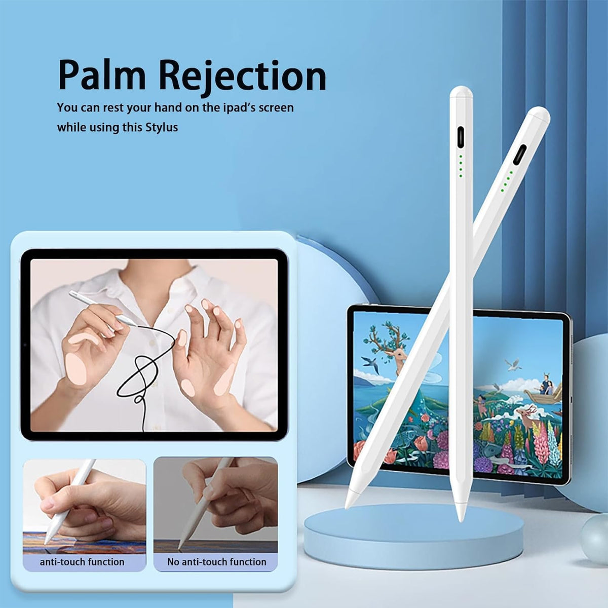 Universal Touch Stylus Pen For Tablets With Durable Design Compatible With iPad And Android Devices - Image 5