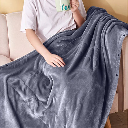 USB Heated Blanket With 3 Heat Settings Portable Warming Throw - Image 9