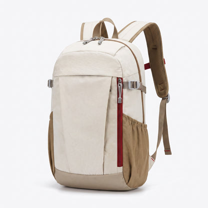Outdoor Backpack with Supportive Small Travel and Zipper Closure - Pink