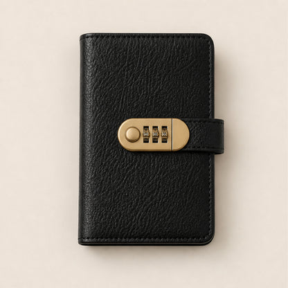 Vaultara Combination Lock Savings Notebook With Secure Cash Pocket - Image 9