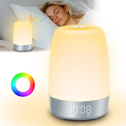 Wake Up Light Alarm Clock With Sunrise Simulation And Rechargeable Battery - Image 6