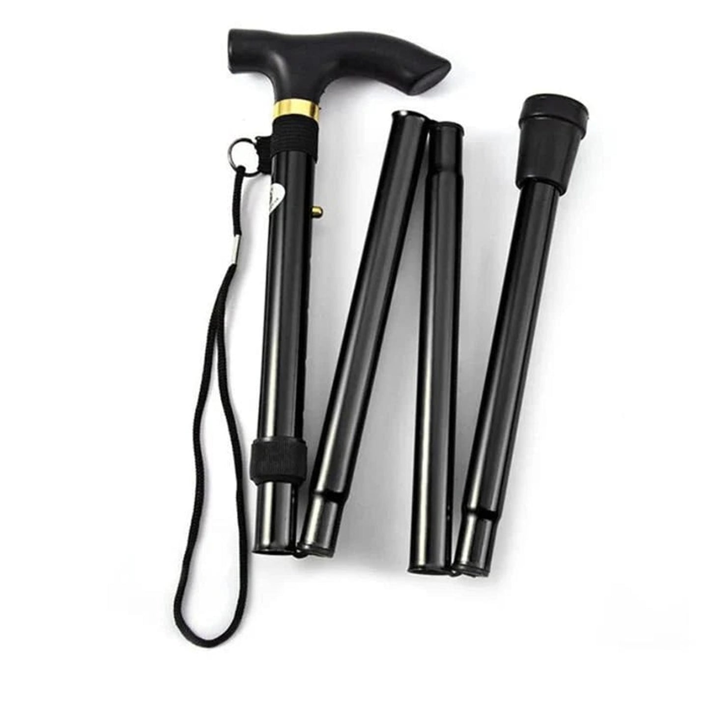 Walking Cane Height Adjustable From Leichtes Aluminium With Rutschfester Griff Ergonomic Non-Slip Grip And Wrist Strap - Image 6