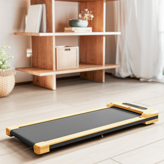 Walking Pad Treadmill With Remote Control LED Display And Transport Wheels For Home Office - Image 5