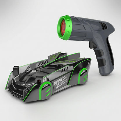Wall Climbing RC Car With Laser Pointer Guidance And USB Rechargeable Power - Image 4