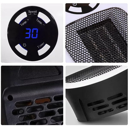 Wall Mounted Heater With Digital Display And Remote Control - Image 3