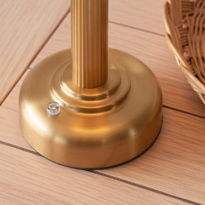 Warm Brass Rechargeable Table Lamp With Touch Dimmer - Image 4