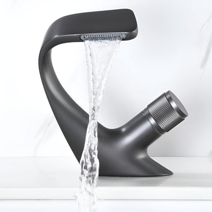 Waterfall Sink Faucet With Single-Handle Mixer For Modern Bathrooms - Image 6