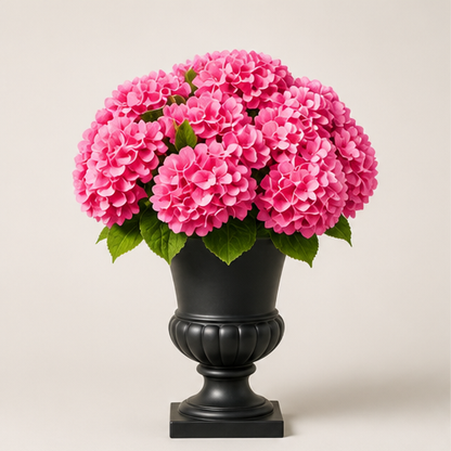 Weatherproof Silk Hydrangea Set For Porch & Patio Full Fade-Resistant Faux Blooms - Image 5