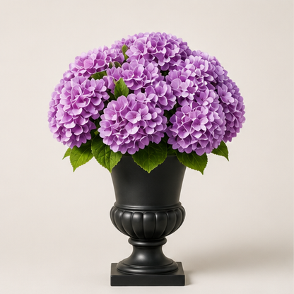 Weatherproof Silk Hydrangea Set For Porch & Patio Full Fade-Resistant Faux Blooms - Image 7