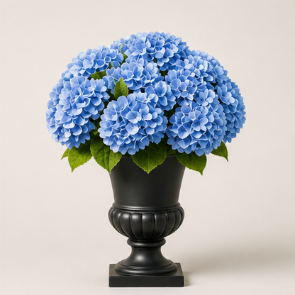 Weatherproof Silk Hydrangea Set For Porch & Patio Full Fade-Resistant Faux Blooms - Image 8