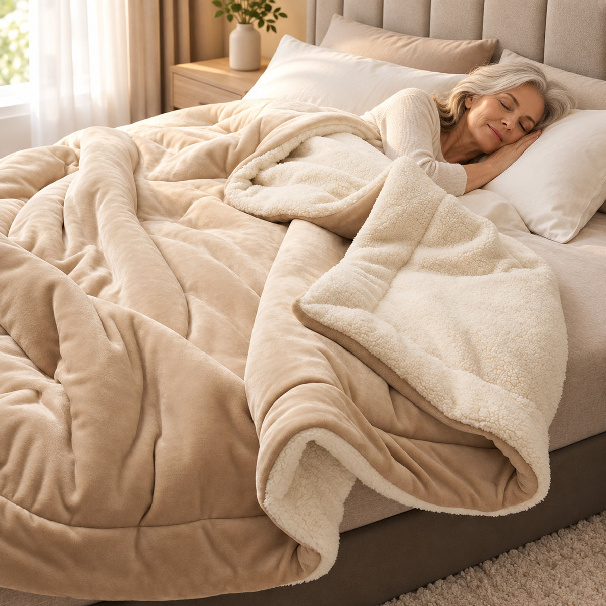 Wendbare Kuscheldecke Reversible Blanket - Image 1
