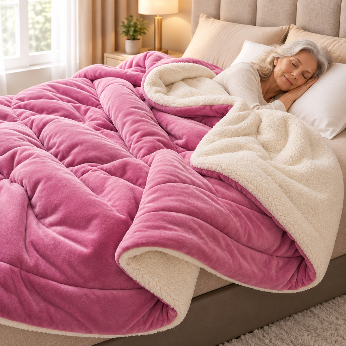Wendbare Kuscheldecke Reversible Blanket - Image 3
