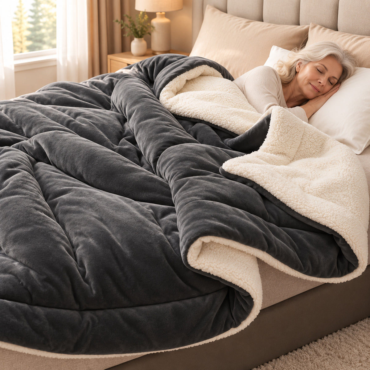 Wendbare Kuscheldecke Reversible Blanket - Image 5