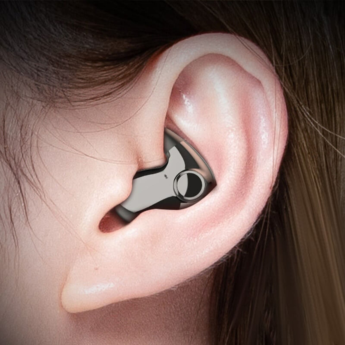 Wireless Bluetooth Earbuds With Active Noise Cancelling Ultra-Thin Sleep Design For Comfortable Side Sleeping - Image 1